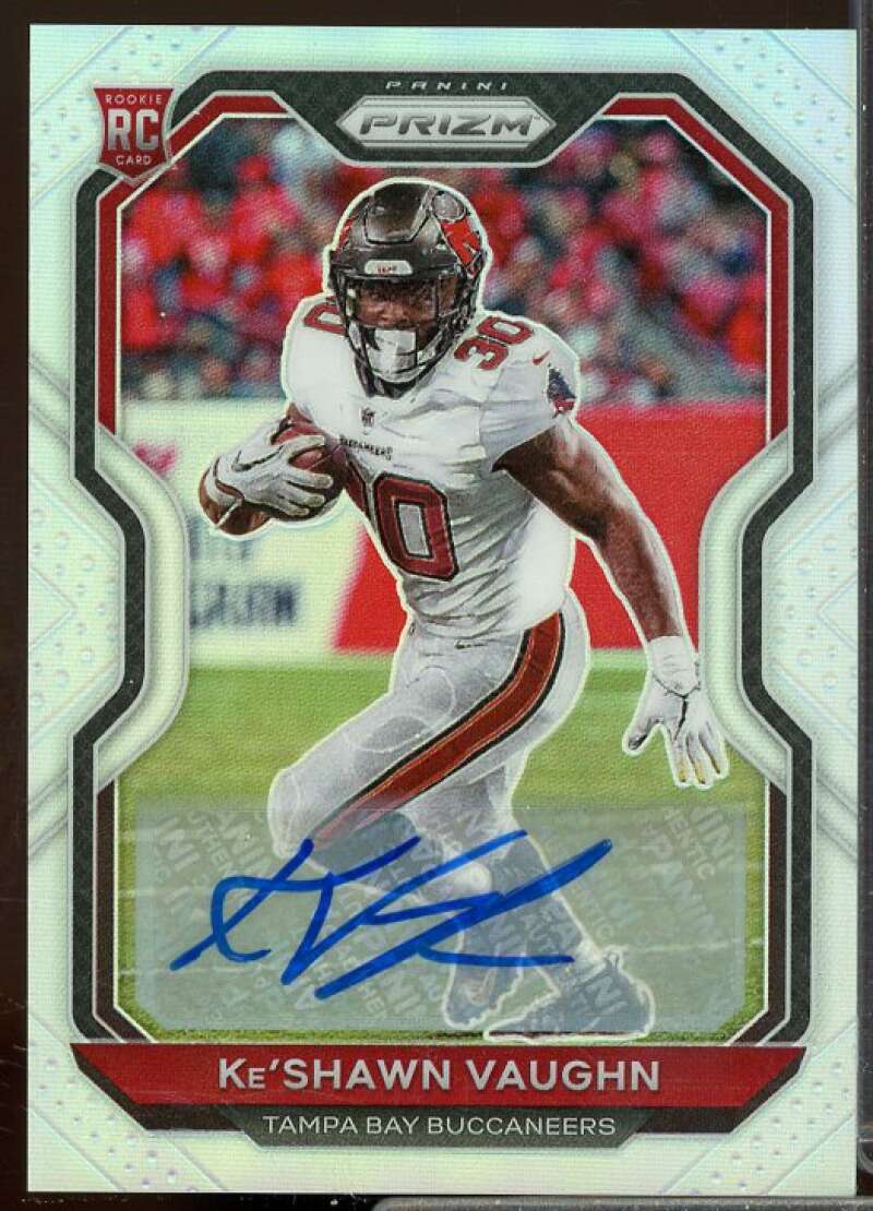 Ke'Shawn Vaughn Rookie Card 2020 Panini Prizm Rookie Autographs #320  Image 1
