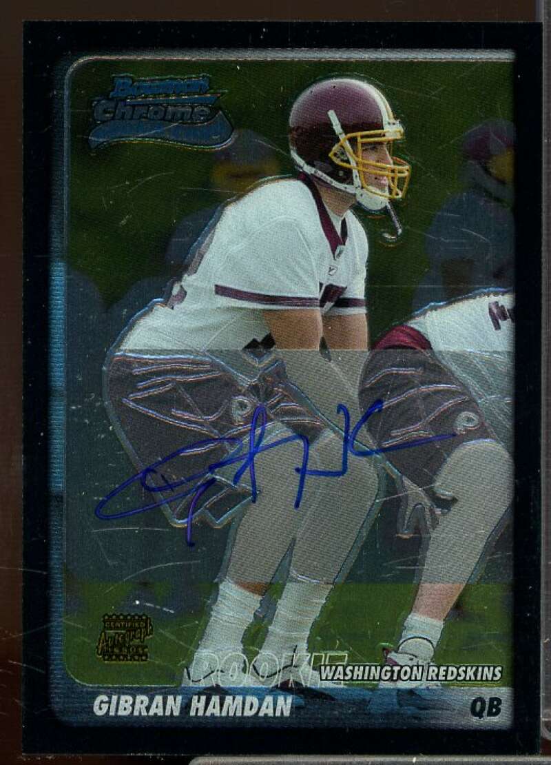 Gibran Hamdan AU D Rookie Card 2003 Bowman Chrome Rookie #246  Image 1