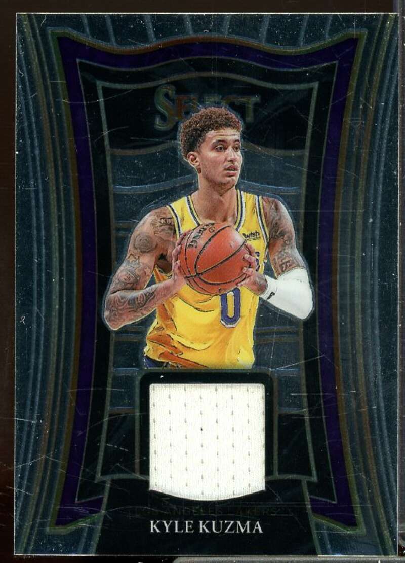 Kyle Kuzma Card 2020-21 Select Selective Swatches #35  Image 1