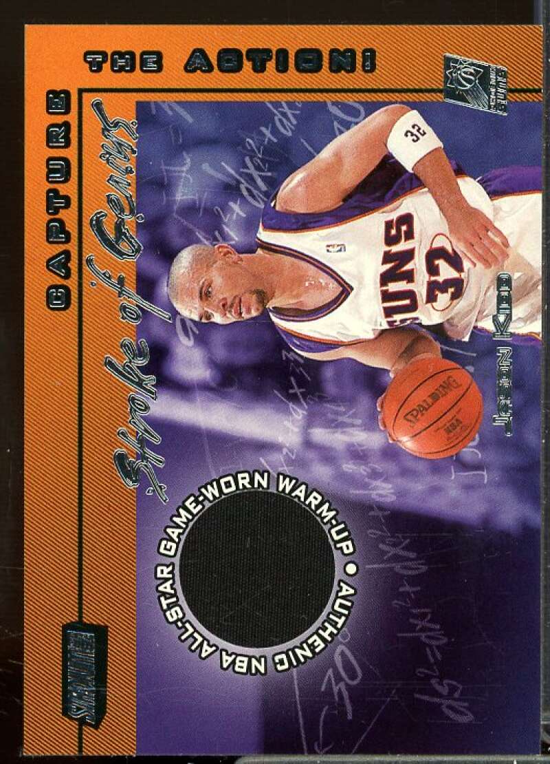 Jason Kidd Card 2001-02 Stadium Club Stroke of Genius #SGJK  Image 1