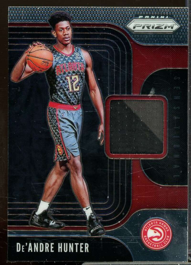 De'Andre Hunter Rookie Card 2019-20 Panini Prizm Rookie Sensational Swatches #4  Image 1