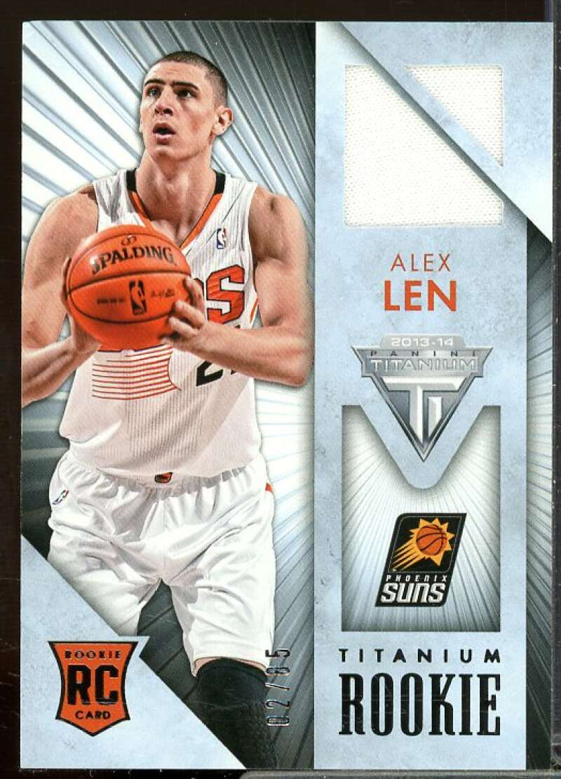 Alex Len/85 Card 2013-14 Panini Titanium Rookie Jerseys #85  Image 1