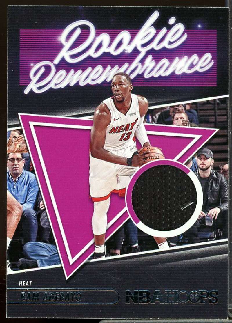 Bam Adebayo Card 2021-22 Hoops Rookie Remembrance #13  Image 1
