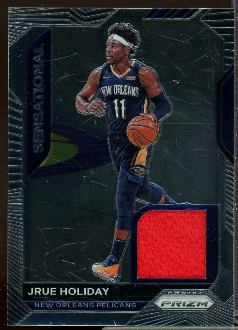 Jrue Holiday Card 2020-21 Panini Prizm Sensational Swatches #89  Image 1
