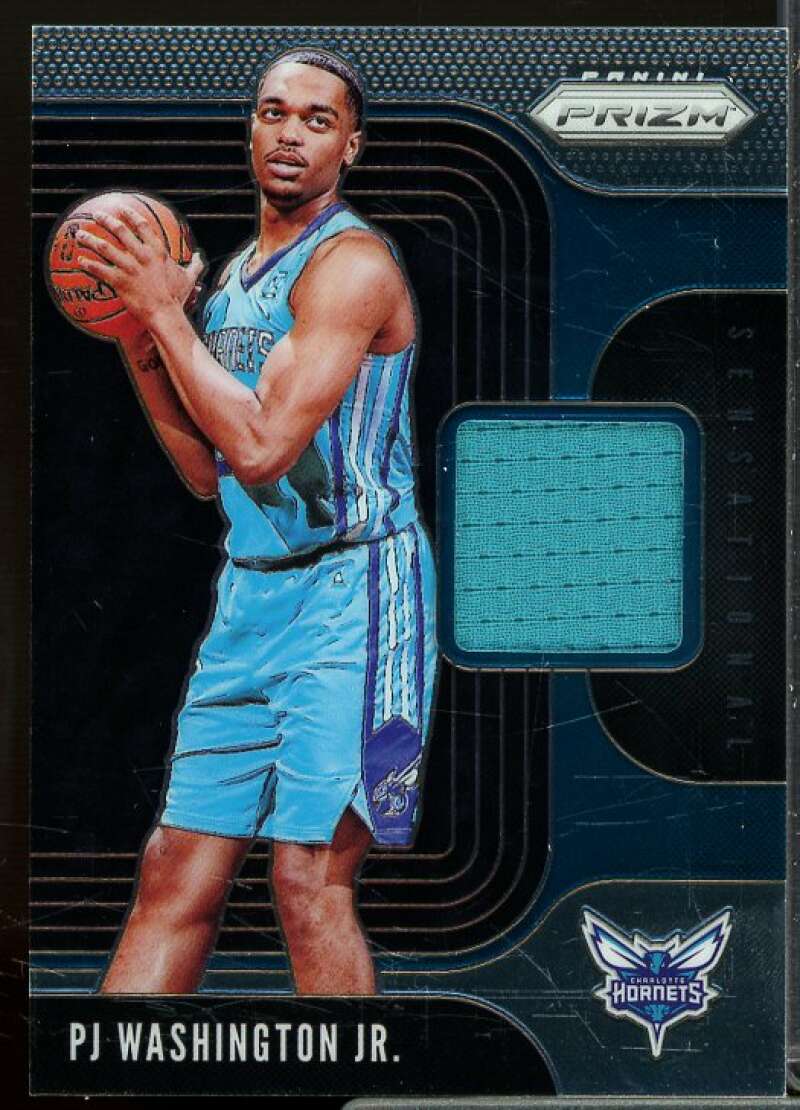 PJ Washington Jr. Rookie 2019-20 Panini Prizm Rookie Sensational Swatches #11  Image 1
