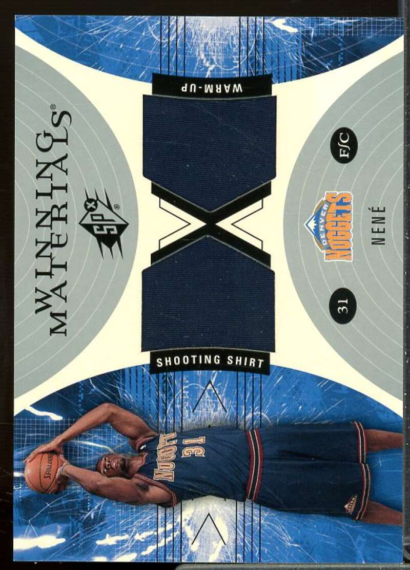 Nene Card 2003-04 SPx Winning Materials #WM4  Image 1
