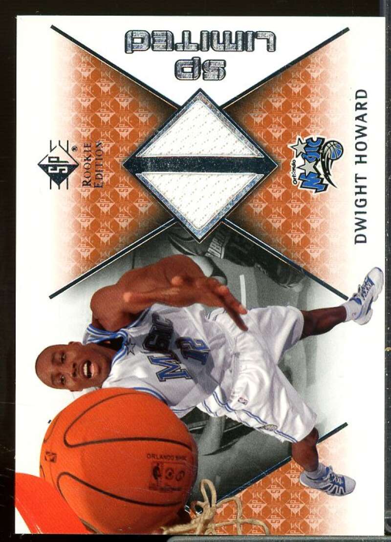 Dwight Howard Card 2007-08 SP Rookie Edition SP Limited Jerseys #SPDH  Image 1