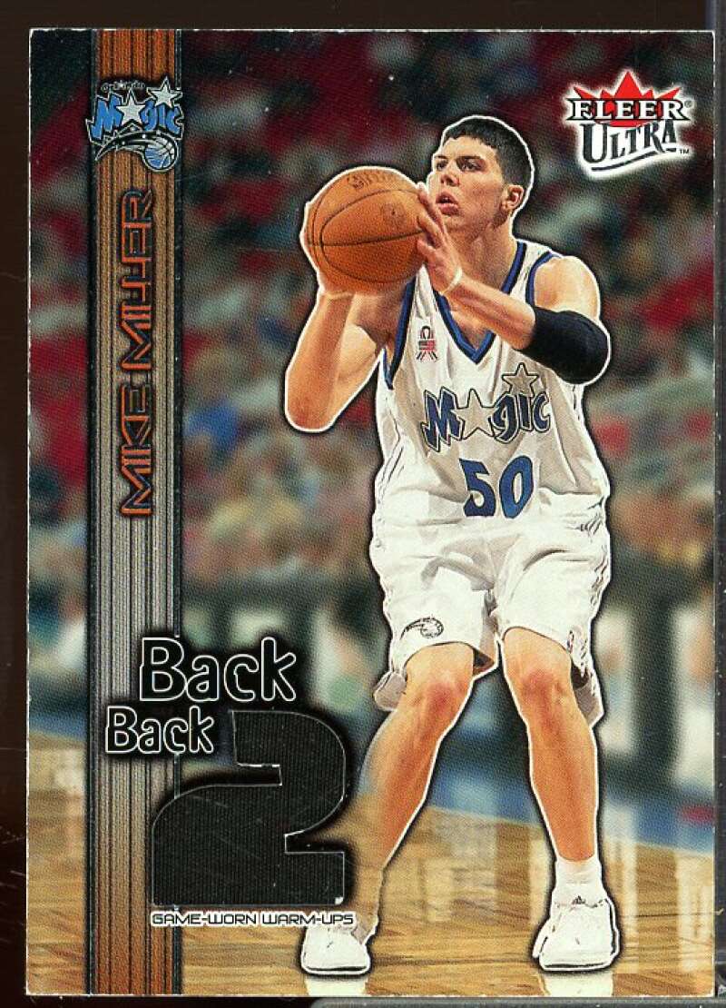 Mike Miller Card 2002-03 Ultra Back 2 Back Game Used #9  Image 1