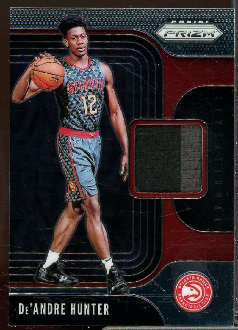 De'Andre Hunter Rookie Card 2019-20 Panini Prizm Rookie Sensational Swatches #4  Image 1