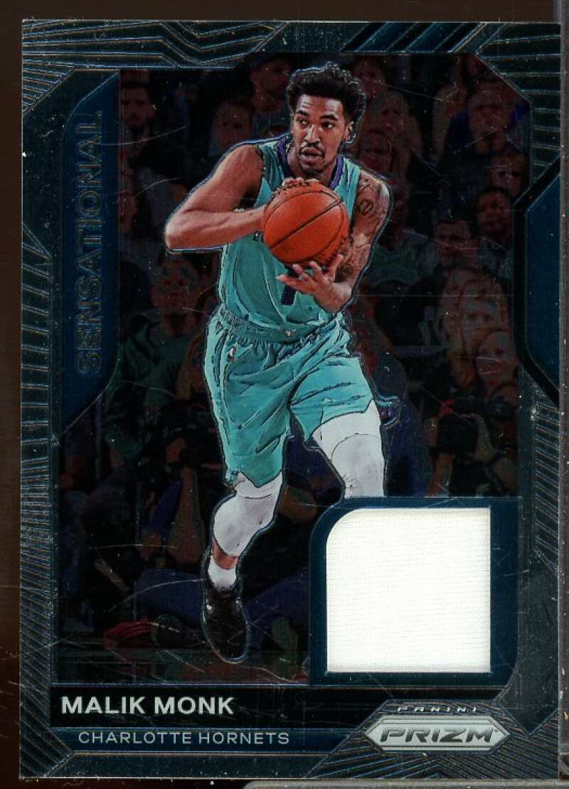 Malik Monk Card 2020-21 Panini Prizm Sensational Swatches #97  Image 1