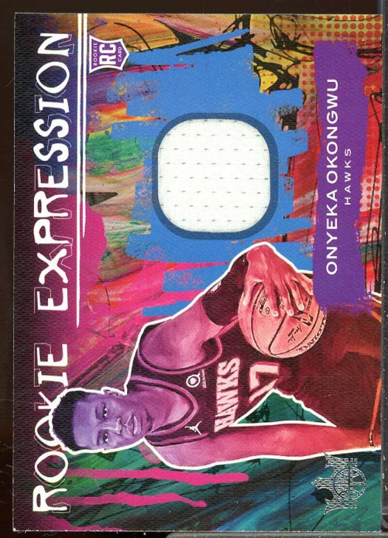 Onyeka Okongwu Rookie 2020-21 Court Kings Rookie Expression Memorabilia #35  Image 1
