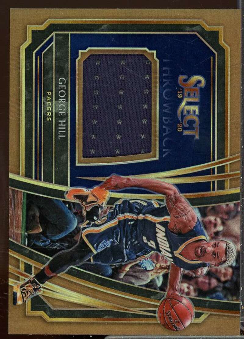George Hill Card 2019-20 Select Throwback Memorabilia Prizms Copper #26  Image 1