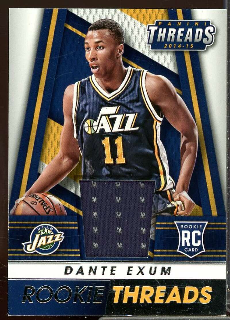 Dante Exum Rookie Card 2014-15 Panini Threads Rookie Threads #90  Image 1