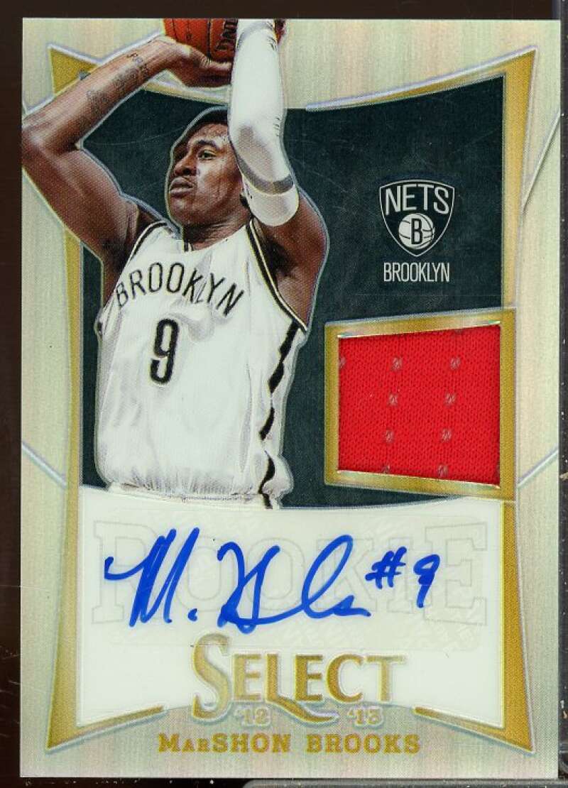 MarShon Brooks JSY AU/199 Rookie Card 2012-13 Select Prizms #258  Image 1
