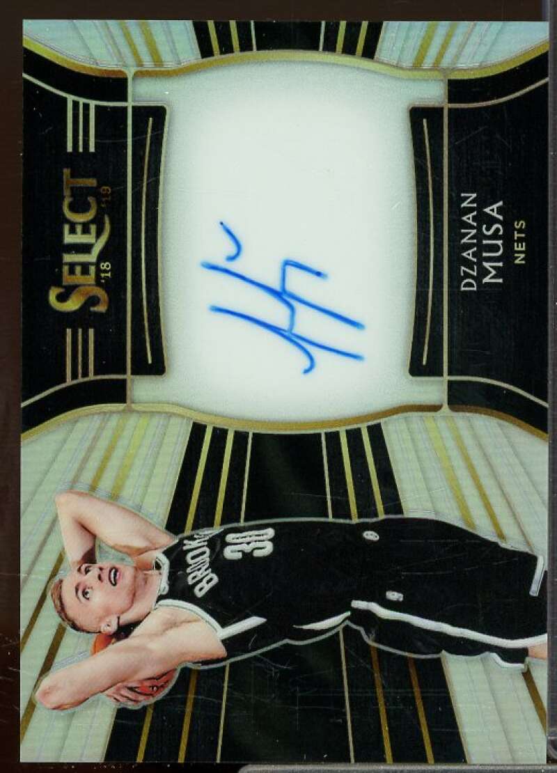 Dzanan Musa Rookie Card 2018-19 Select Rookie Signatures #17  Image 1