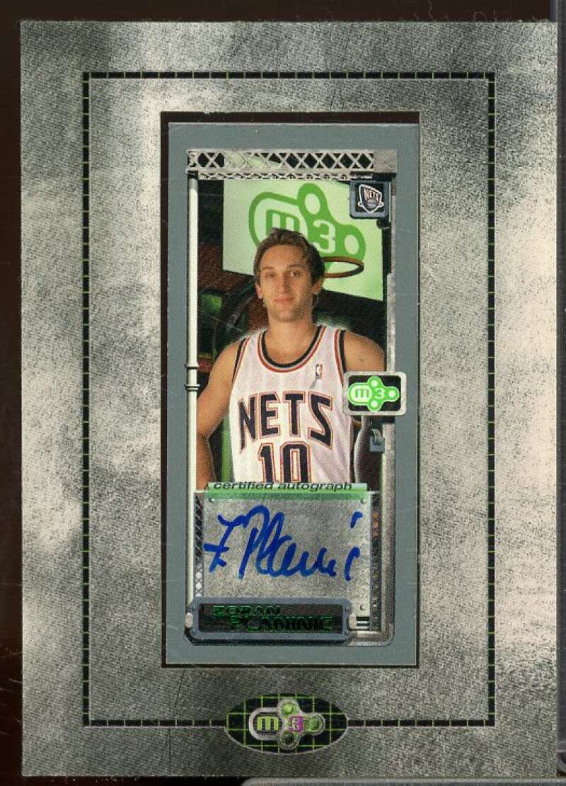 Zoran Planinic G Rookie Card 2003-04 Topps Rookie Matrix Mini Autographs #ZP  Image 1