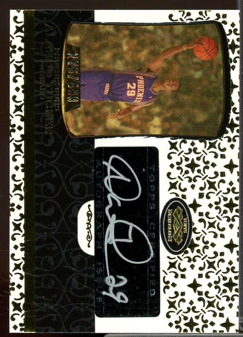 Alando Tucker Rookie Card 2007-08 Topps Echelon Rookie Autographs #71  Image 1