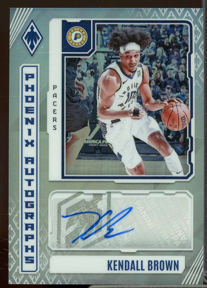 Kendall Brown Card 2023-24 Panini Phoenix Autographs #4  Image 1