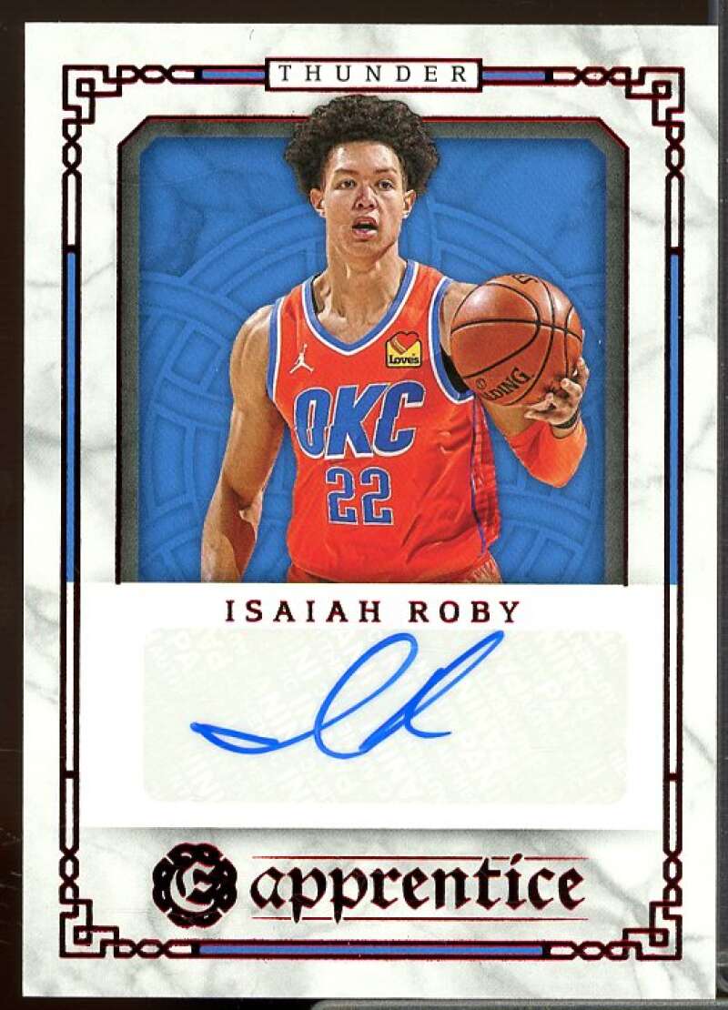 Isaiah Roby 2020-21 Panini Chronicles Excalibur Apprentice Signatures Red #35  Image 1
