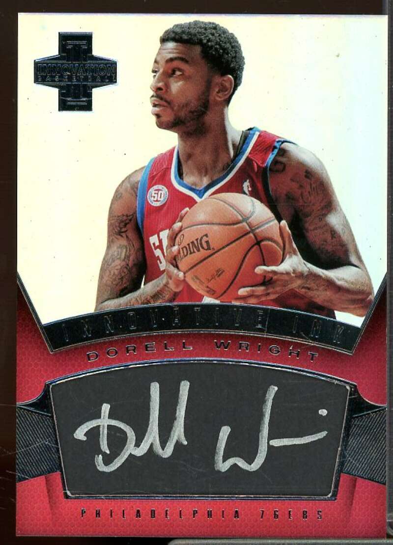 Dorell Wright Card 2012-13 Innovation Innovative Ink #36  Image 1