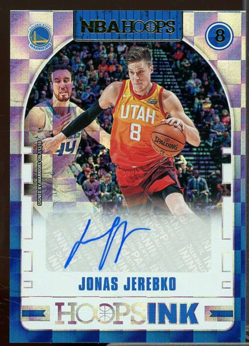 Jonas Jerebko Card 2018-19 Hoops Hoops Ink #35  Image 1