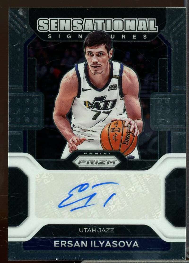 Ersan Ilyasova Card 2021-22 Panini Prizm Sensational Signatures #41  Image 1