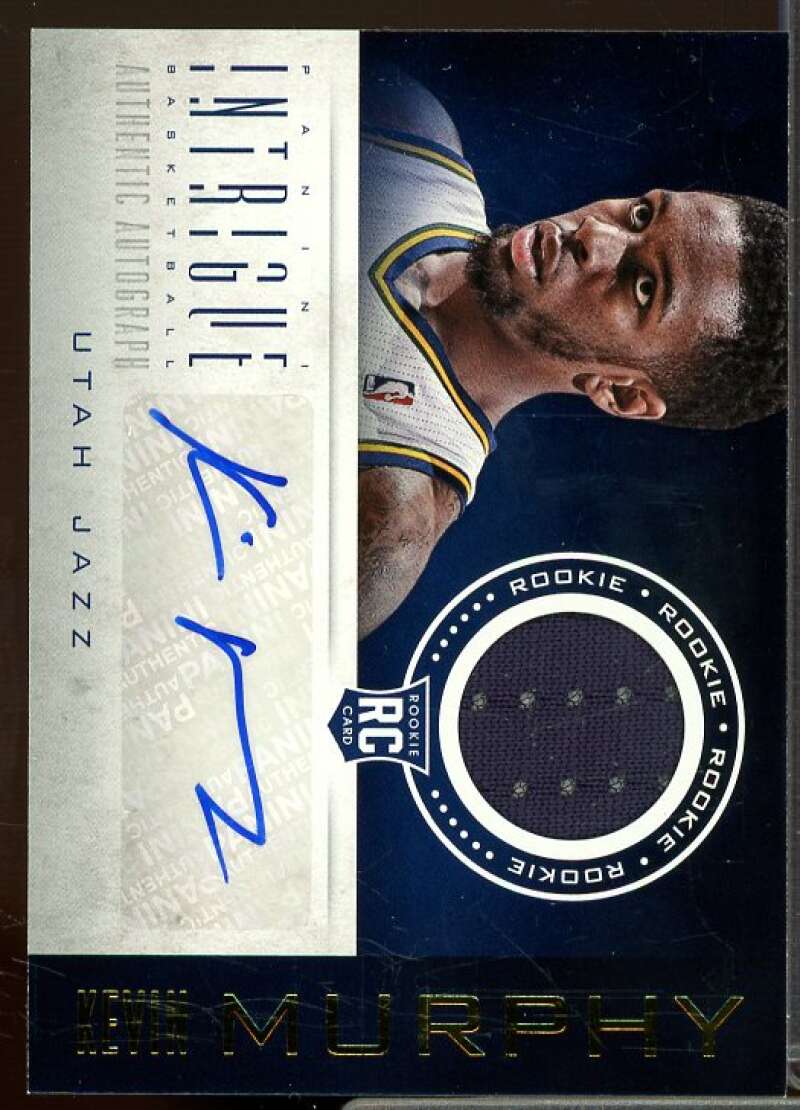 Kevin Murphy JSY AU Rookie Card 2012-13 Panini Intrigue Rookie #104  Image 1