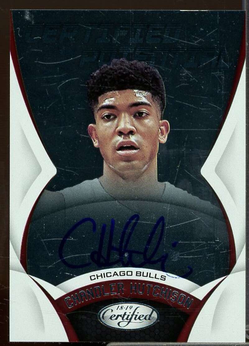 Chandler Hutchison 2018-19 Certified Certified Potential Rookie Autographs #22  Image 1