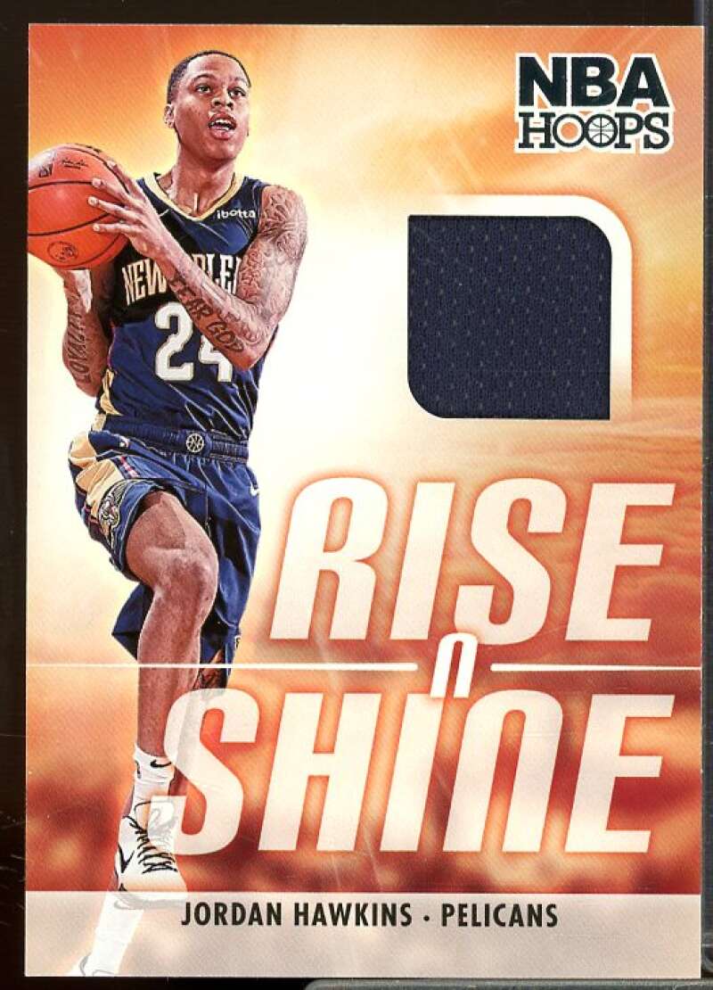 Jordan Hawkins Rookie Card 2023-24 Hoops Rise N Shine Rookie Memorabilia #18  Image 1
