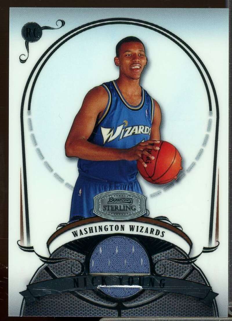Nick Young JSY Rookie Card 2007-08 Bowman Sterling Rookie #NY2  Image 1