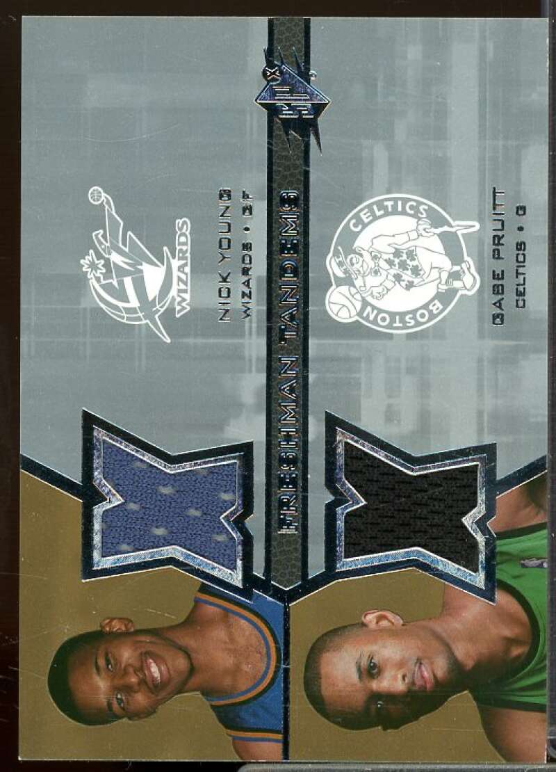 Nick Young/Gabe Pruitt Card 2007-08 SPx Freshman Orientation Rookie Tandems #YP  Image 1