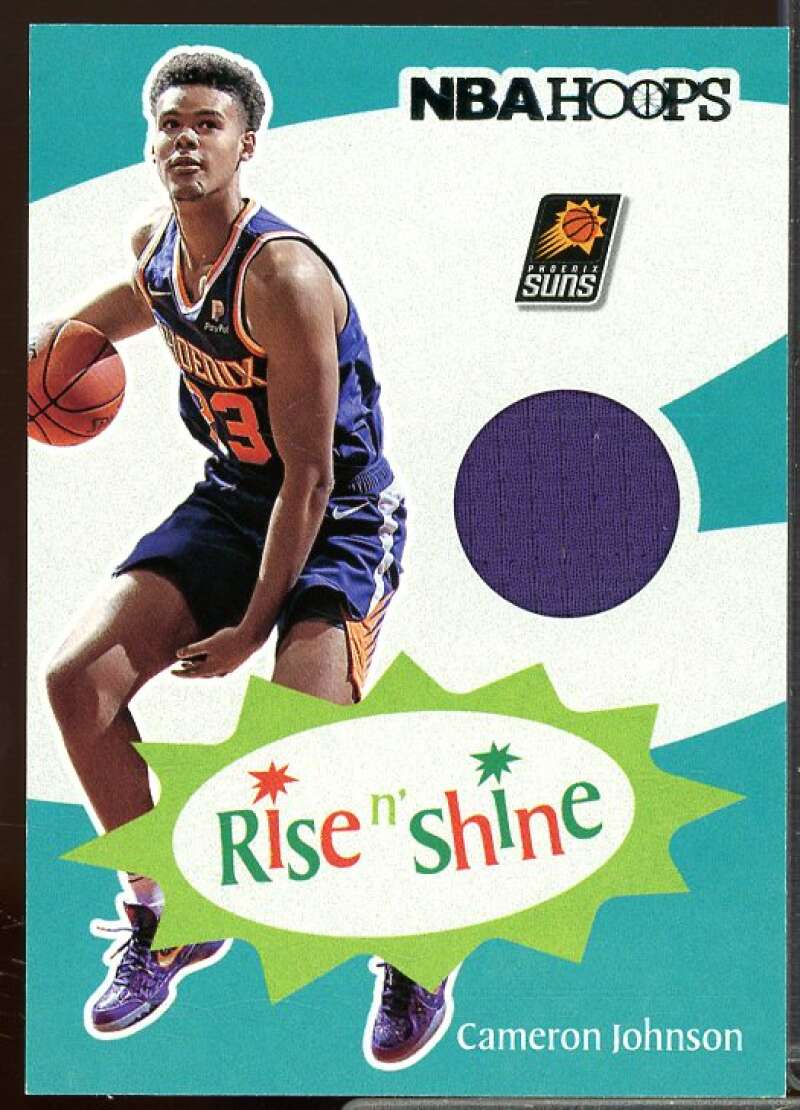 Cameron Johnson Rookie Card 2019-20 Hoops Rise N Shine Rookie Memorabilia #17  Image 1
