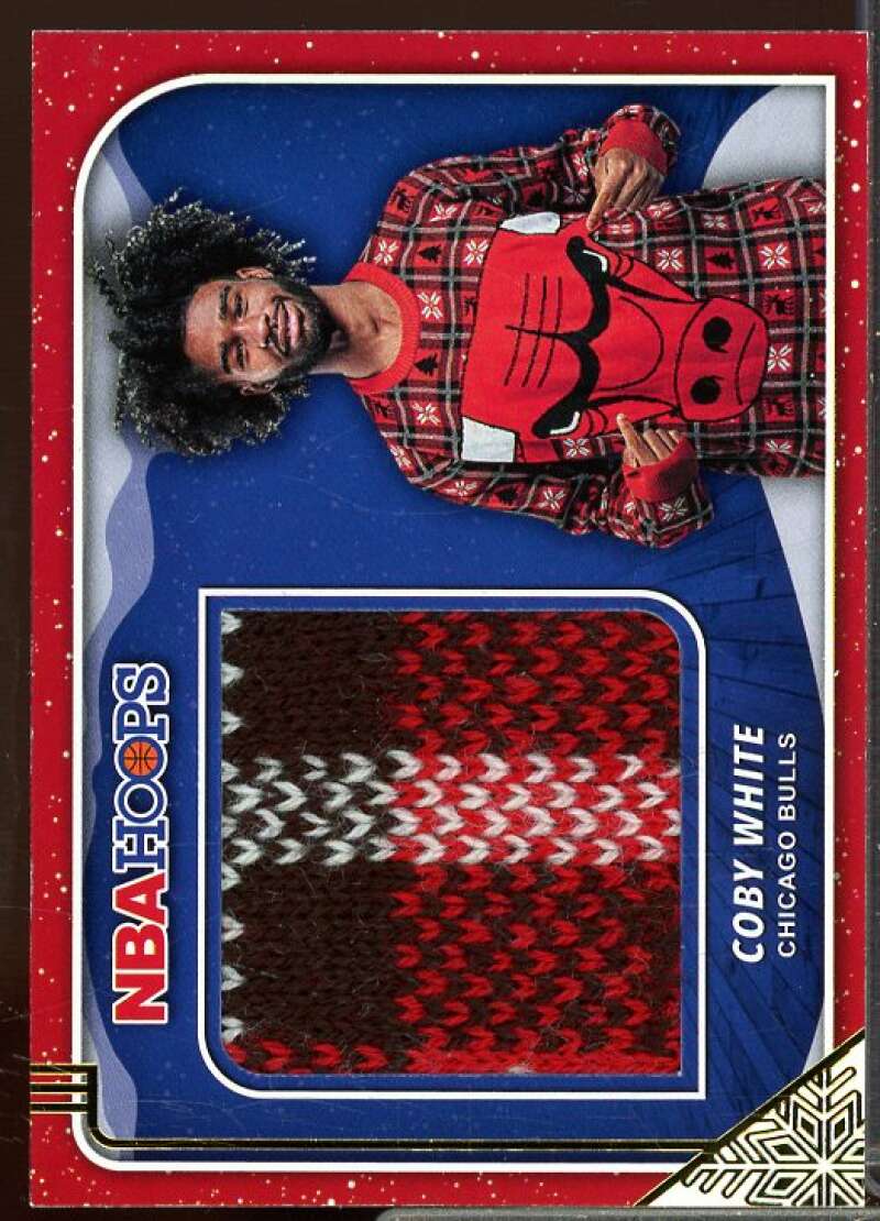 Coby White Rookie Card 2019-20 Hoops Rookie Sweaters #2  Image 1