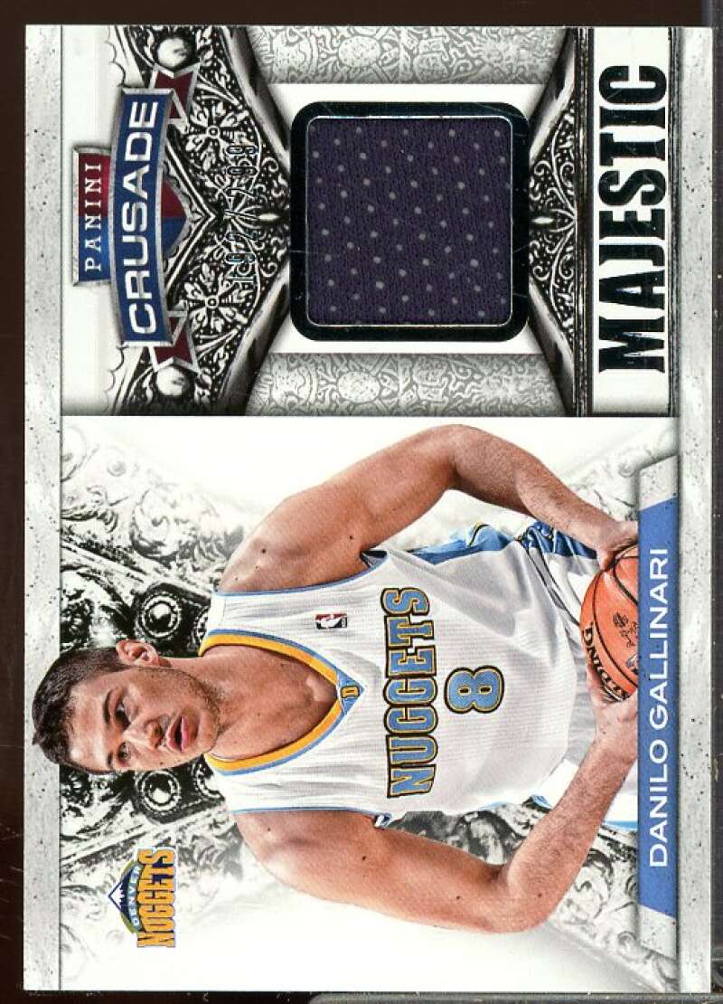 Danilo Gallinari/299 Card 2013-14 Panini Crusade Majestic Memorabilia #61  Image 1
