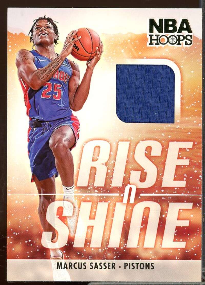 Marcus Sasser Rookie 2023-24 Hoops Rise N Shine Rookie Memorabilia Winter #24  Image 1