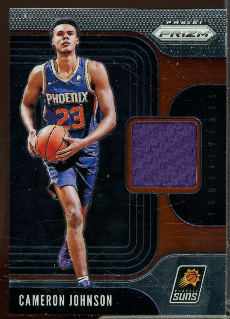 Cameron Johnson Rookie 2019-20 Panini Prizm Rookie Sensational Swatches #10  Image 1