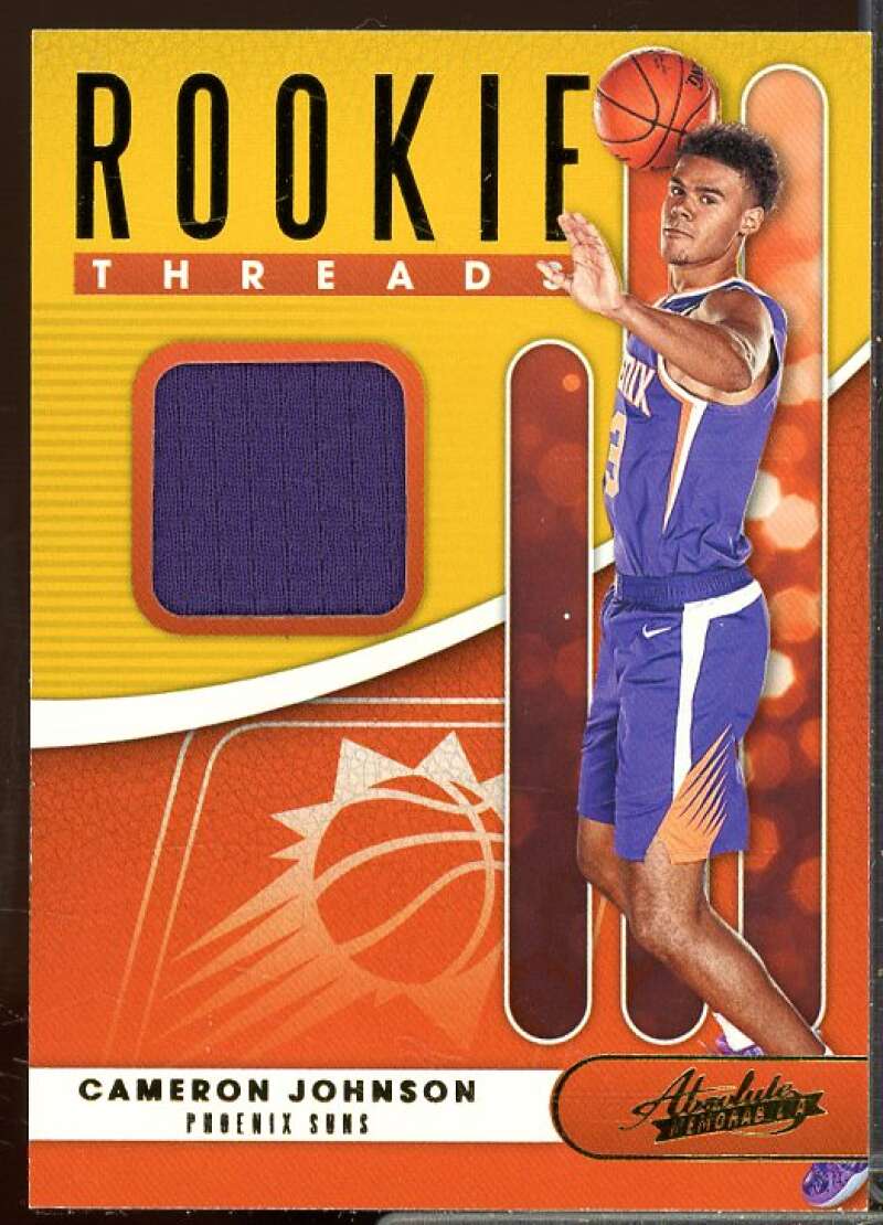 Cameron Johnson Rookie 2019-20 Absolute Memorabilia Rookie Threads Level 1 #4  Image 1