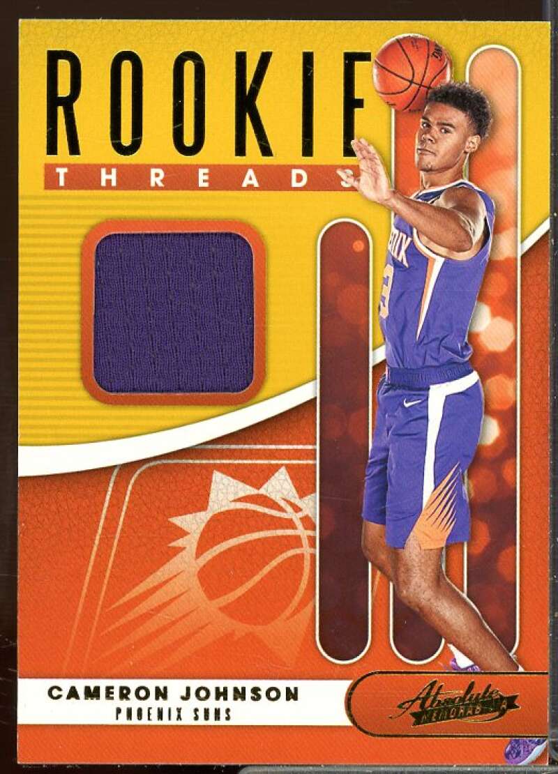 Cameron Johnson Rookie 2019-20 Absolute Memorabilia Rookie Threads Level 1 #4  Image 1