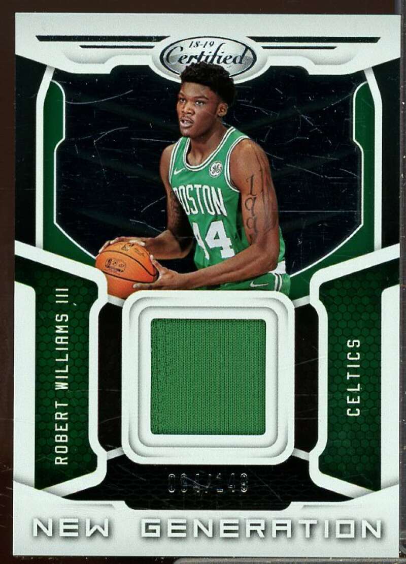 Robert Williams III Card 2018-19 Certified New Generation Jerseys #27  Image 1