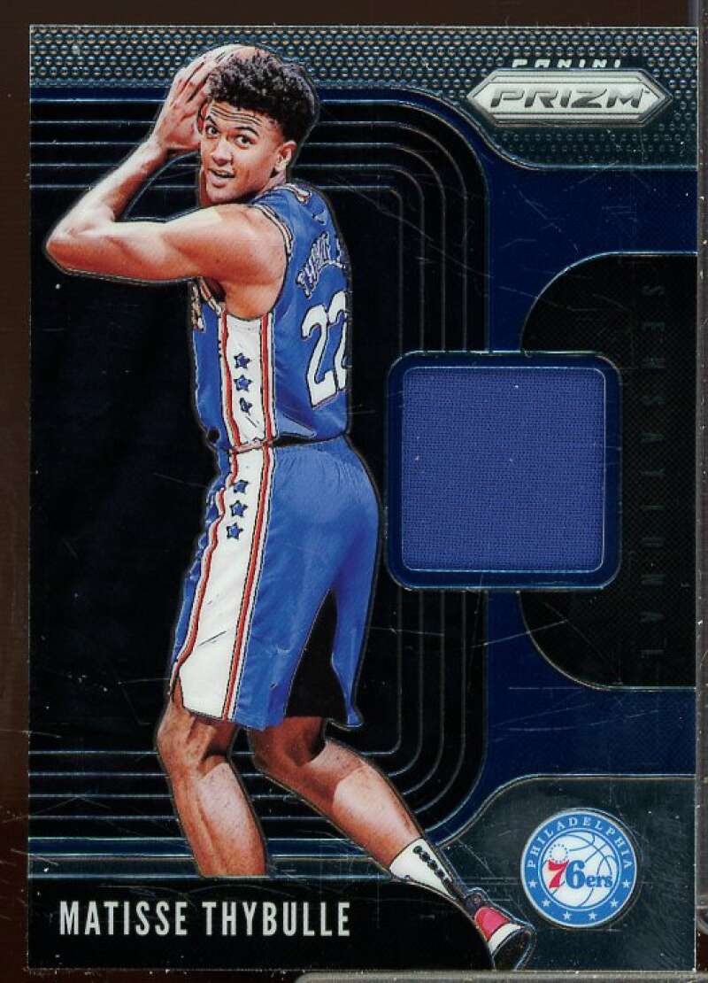 Matisse Thybulle Rookie 2019-20 Panini Prizm Rookie Sensational Swatches #40  Image 1