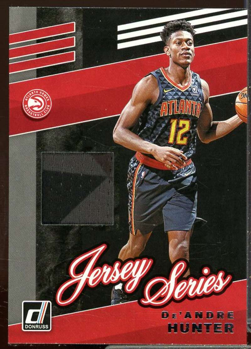 De'Andre Hunter Rookie Card 2019-20 Donruss Rookie Jersey Series #64  Image 1