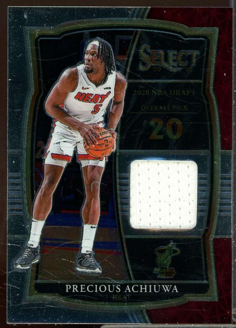 Precious Achiuwa Rookie 2020-21 Select Draft Selections Rookie Memorabilia #20  Image 1