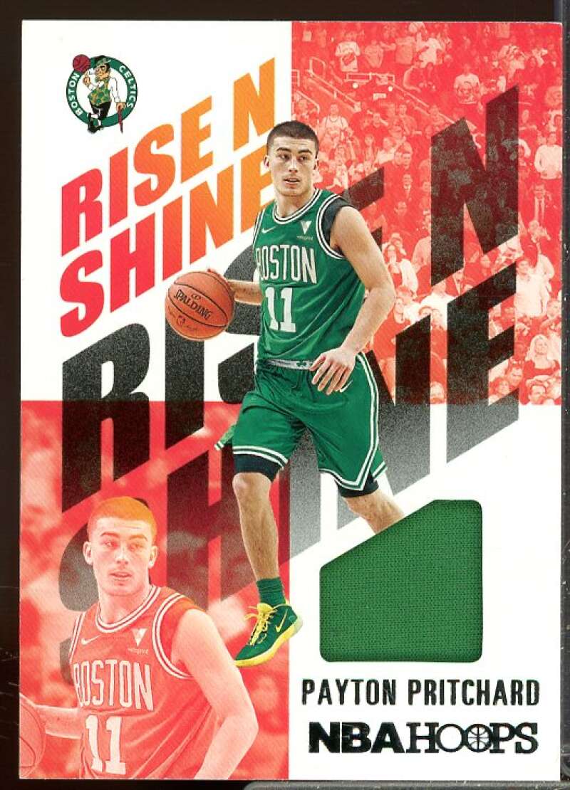 Payton Pritchard Rookie Card 2020-21 Hoops Rise N Shine Rookie Memorabilia #16  Image 1