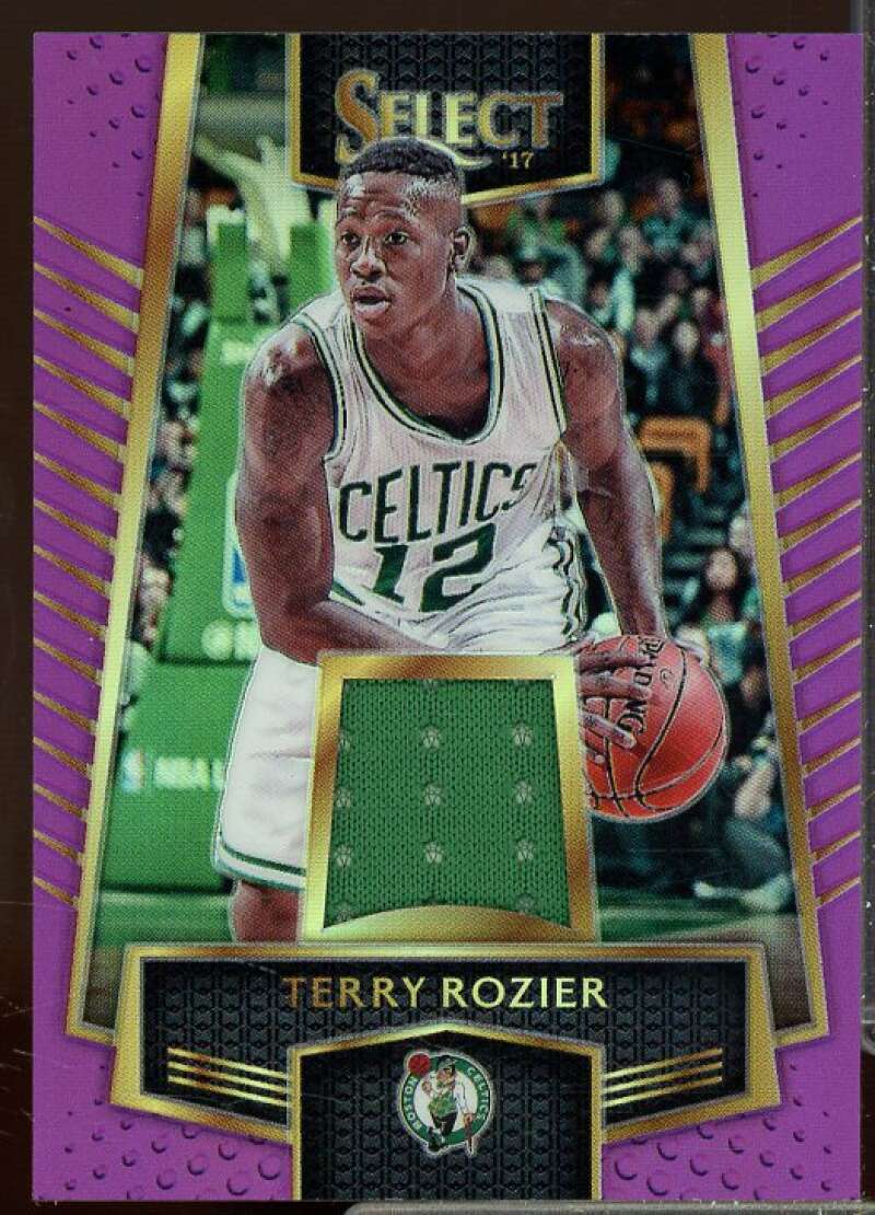 Terry Rozier Card 2016-17 Select Swatches Prizms Purple #14  Image 1