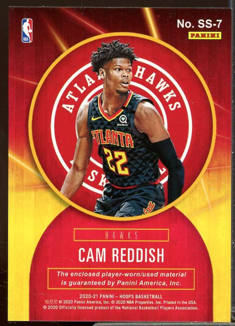 Cam Reddish Card 2020-21 Hoops Rookie Remembrance Jerseys #7  Image 2