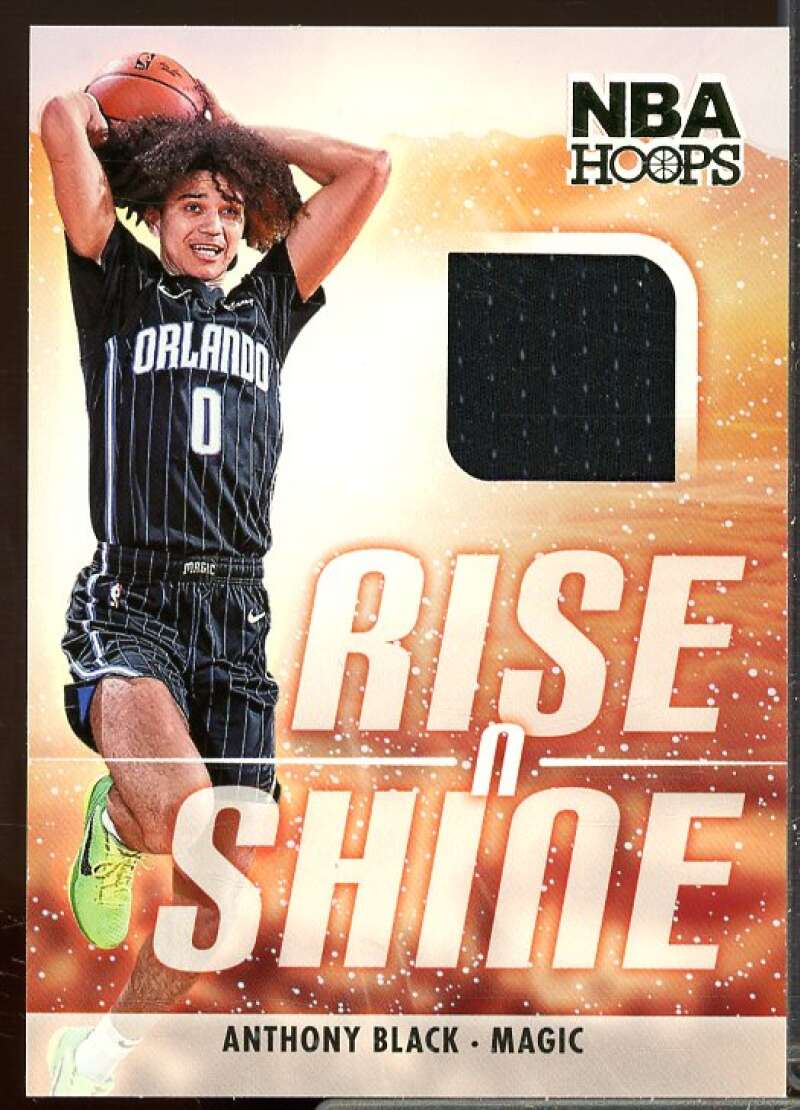 Anthony Black Rookie 2023-24 Hoops Rise N Shine Rookie Memorabilia Winter #9  Image 1