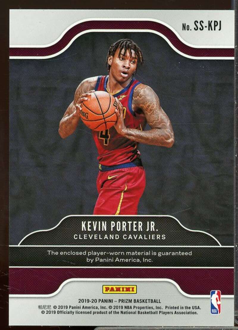 Kevin Porter Jr. Rookie 2019-20 Panini Prizm Rookie Sensational Swatches #27  Image 2