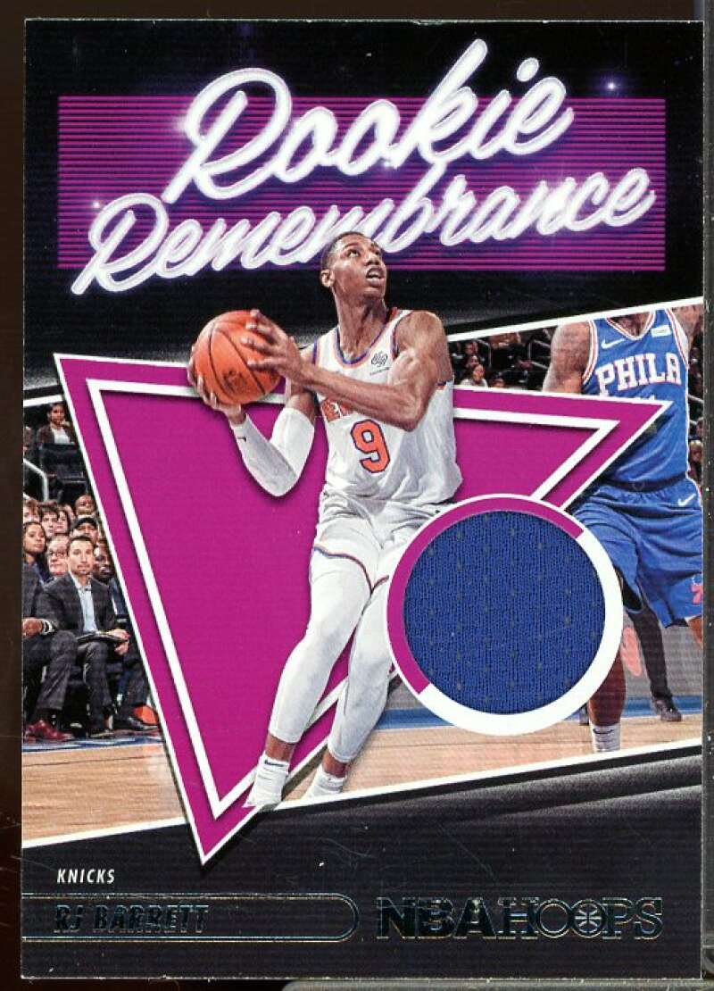 RJ Barrett Rookie Card 2021-22 Hoops Rookie Remembrance #11  Image 1