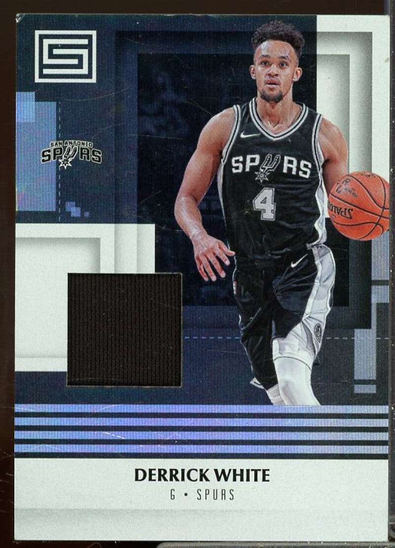 Derrick White Rookie Card 2017-18 Panini Status Rookie Materials #40  Image 1