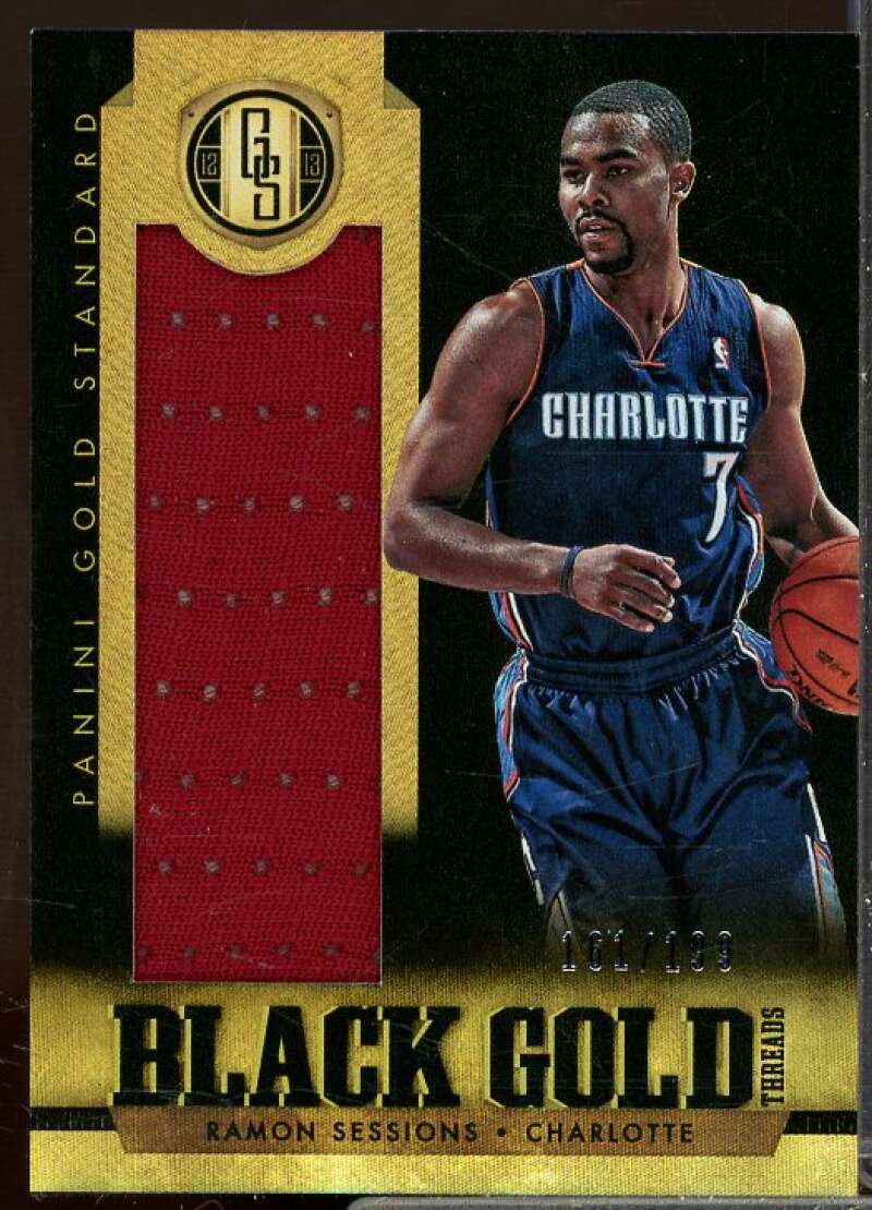 Ramon Sessions/199 Card 2012-13 Panini Gold Standard Black Gold Threads #92  Image 1